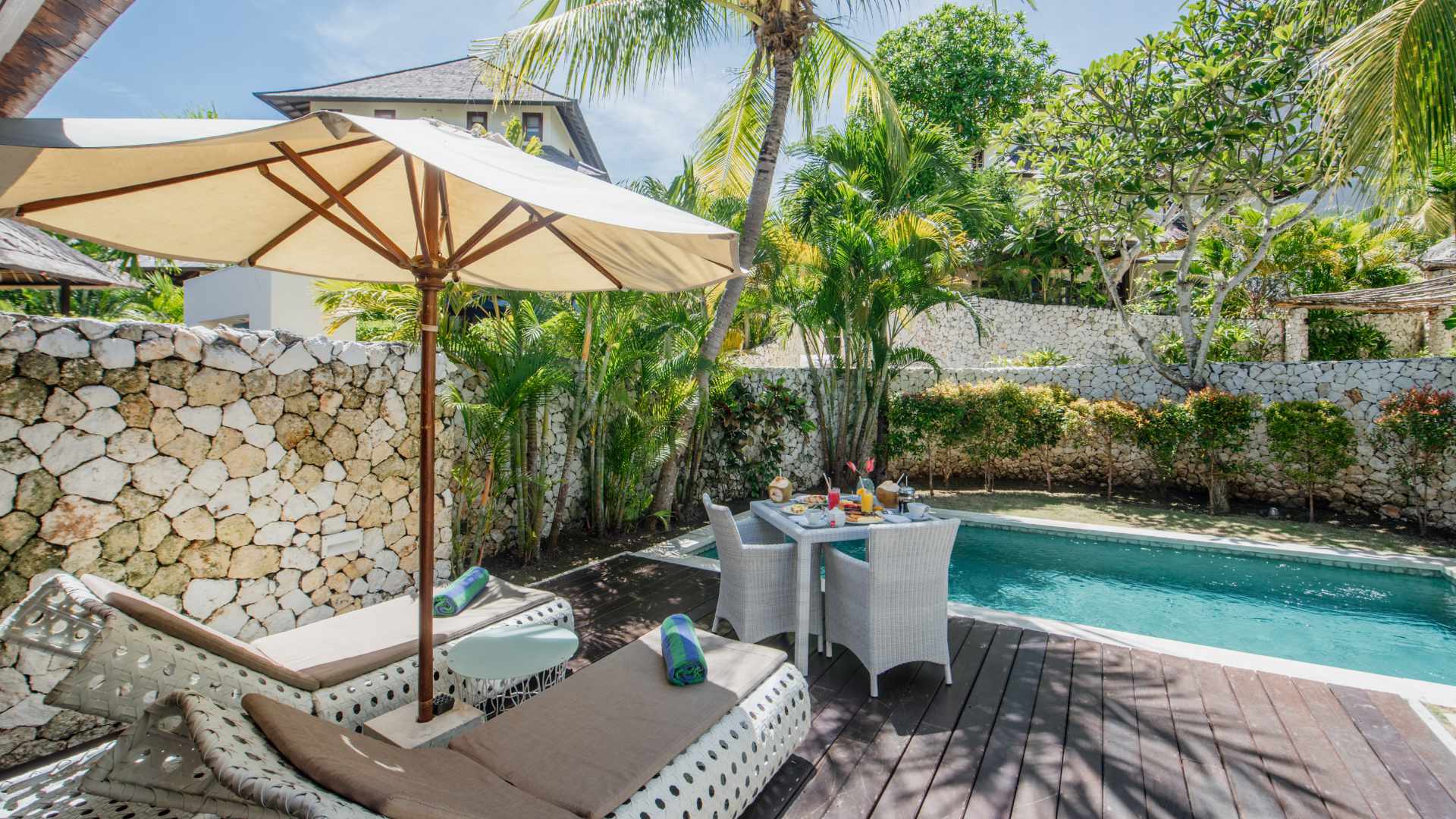 Private pool villa at Karma Kandara