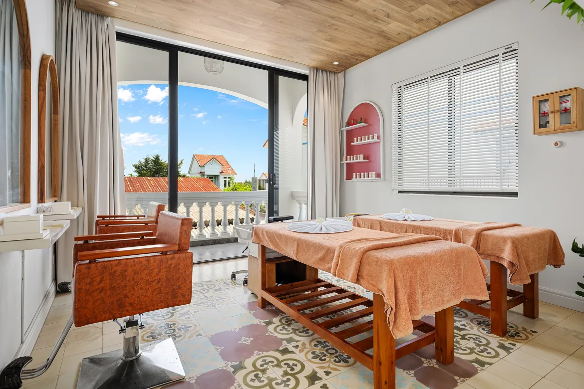 Wellness treatment space at Karma Duyên